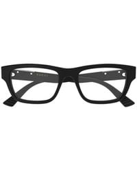 Gucci - Eyewear Rectangle Frame Glasses - Lyst