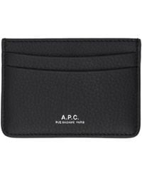 A.P.C. - Andre Logo Printed Cardholder - Lyst