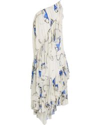 Burberry - Colorful One-Shoulder Dress - Lyst