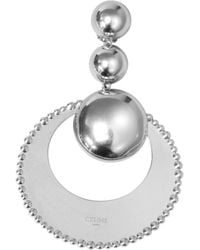 Celine - Defilé Circle Earrings - Lyst