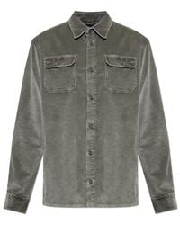 Paul & Shark - Corduroy Double-Pocket Shirt - Lyst
