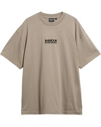 Barbour - Logo Short-Sleeved T-Shirt - Lyst