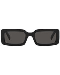 Dolce & Gabbana - Eyewear Rectangular Frame Sunglasses - Lyst