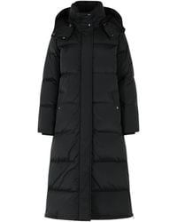 Woolrich - Quilted Hooded Coat - Lyst