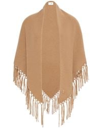 Weekend by Maxmara - Fringed Wool Shawl - Lyst