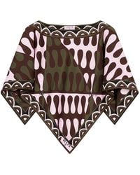 PUCCI - Pucci Leocorno Print Blouse - Lyst