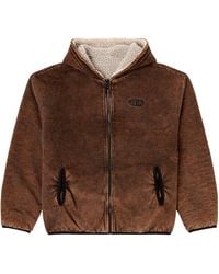 DIESEL - S-Bryan Embroidered-Logo Reversible Jacket - Lyst