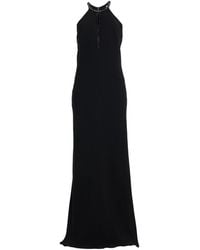 Max Mara - Maxi Dress Triacetate, Polyester - Lyst