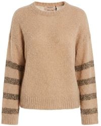 Twinset - Striped Blend Sweater - Lyst
