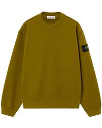 Stone Island - Logo Patch Sweatshirt - Lyst