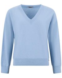 Herno - Long-Sleeve V-Neck Sweater - Lyst