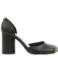 MM6 by Maison Martin Margiela - Court Asymmetric Toe Pumps - Lyst