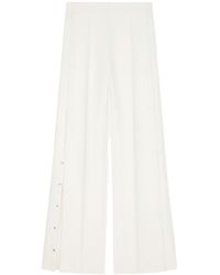Courreges - Snap-Button Twill Trousers - Lyst