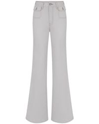 Giambattista Valli - Flared High-Rise Jeans - Lyst