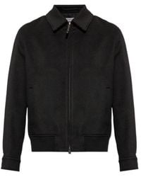 Burberry - Cashmere Bloomsbury Harrington Jacket - Lyst