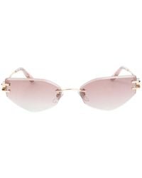 Chopard - Eyewear Cat-Eye Frame Sunglasses - Lyst