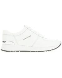 Michael Kors - Logo Plaque Sneakers - Lyst