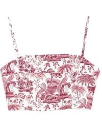 STAUD - Federico Tank Top - Lyst