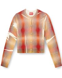 DIESEL - M Chloty Gradient Knit Cardigan - Lyst