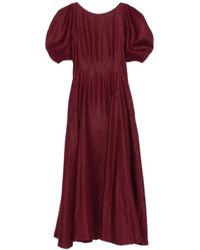 Gabriela Hearst - Ranya Puff Sleeve Maxi Dress - Lyst