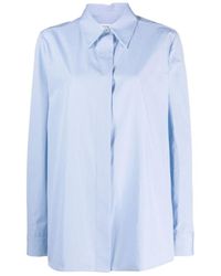 Jil Sander - Long Sleeved Striped Shirt - Lyst