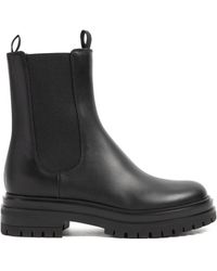 Gianvito Rossi - Leather Biker Boots - Lyst