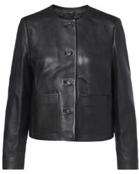 Nili Lotan - Ophelie Leather Jacket - Lyst