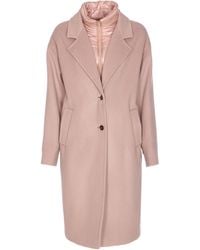 Herno - Single Breasted Padded Coat - Lyst