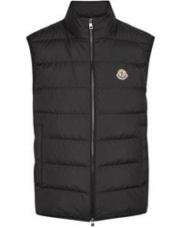 Moncler - Horizontal Quilting Stand-Collar Down Vest - Lyst