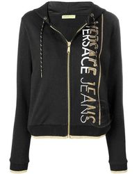 Versace Jeans Couture - Printed Logo Casual Jacket - Lyst