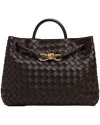 Bottega Veneta - Andiamo Medium Shoulder Bag - Lyst