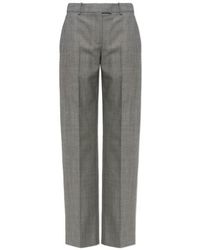 McQueen - Straight-Leg Tailored Trousers - Lyst