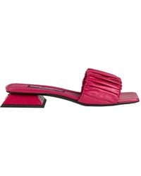 Dolce & Gabbana - Solid Color Sandals - Lyst