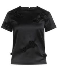 Sportmax - Solid-Color Short-Sleeved Top - Lyst