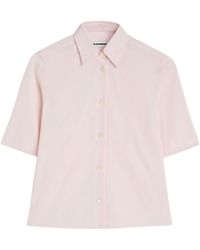 Jil Sander - Lightweight Cotton Poplin Shirt - Lyst