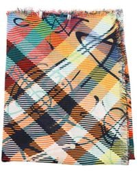 Vivienne Westwood - Multi-Check Tartan Scarf - Lyst