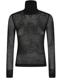 P.A.R.O.S.H. - Lanet Turtle Neck Long Sleeve Sweater - Lyst