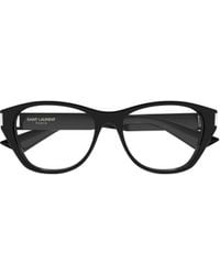 Saint Laurent - Cat-Eye Glasses - Lyst