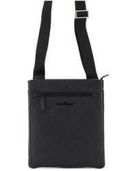 Ferragamo - Logo-Plaque Messenger Bag - Lyst