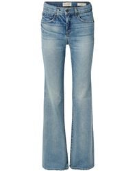 Nili Lotan - Celia High Waist Denim Trousers - Lyst