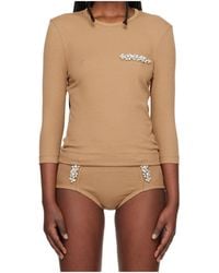 Simone Rocha - Crew Neck T-Shirt - Lyst