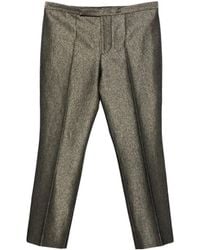 SAPIO - Straight-Leg Pleated Tailored Pants - Lyst