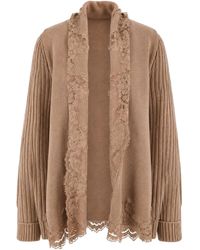 Ermanno Scervino - Long-Sleeve Cardigan - Lyst