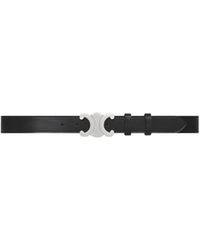 Celine - Triomphe Belt 30Mm - Lyst