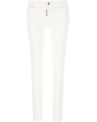 DSquared² - Jennifer Logo-Patch Skinny Jeans - Lyst