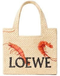 Loewe - Mini Logo Font Tote Bag - Lyst