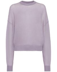 Brunello Cucinelli - Mohair-Blend Sheer Sweater - Lyst