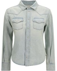 Jacob Cohen - Western Lightweight Denim Shirt - Lyst
