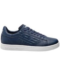 EA7 - Logo Embossed Classic Cc Sneakers - Lyst