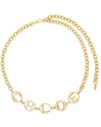 Chloé - Chloé The Chloé Script Jewellery Belt - Lyst